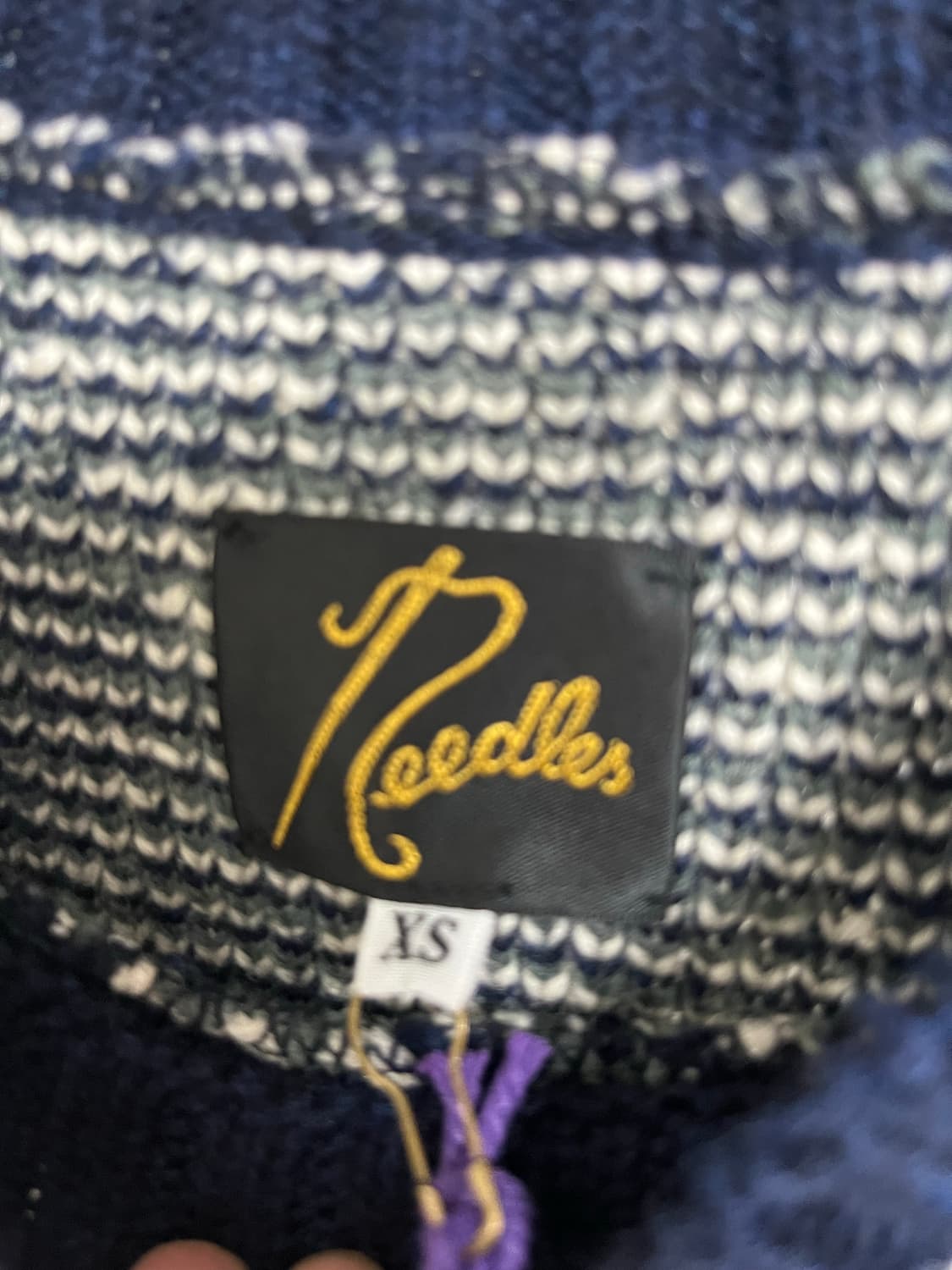 니들스 셔틀랜드 크루넥 니트 상품이미지3