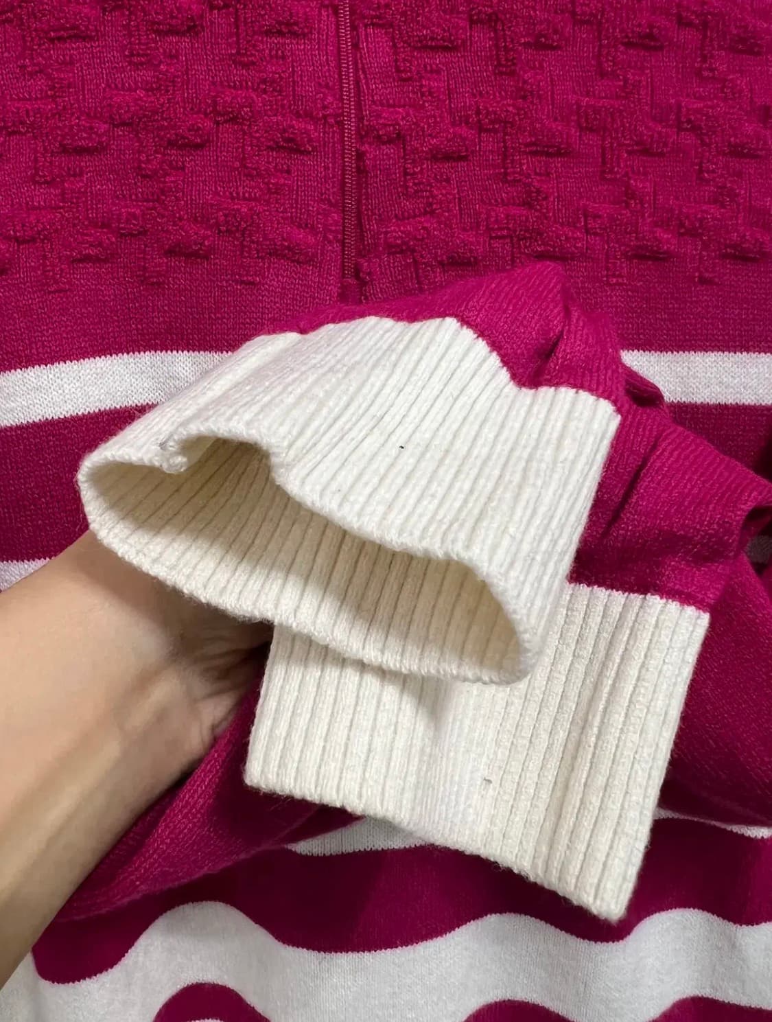 JDX 제이디엑스 여성 울반집업방풍니트 상품이미지5