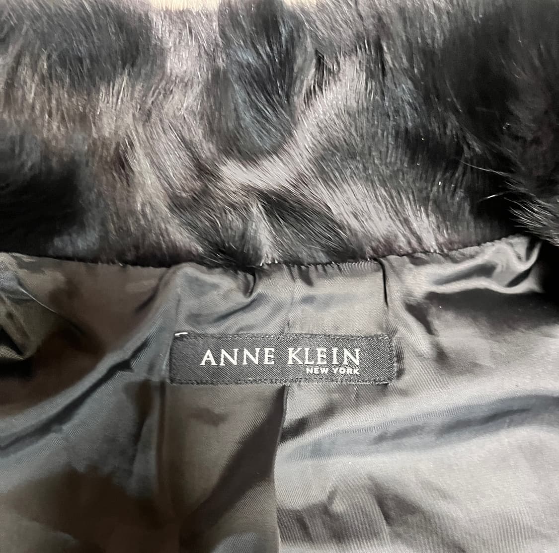 Anne klein 양가죽 코트 상품이미지2