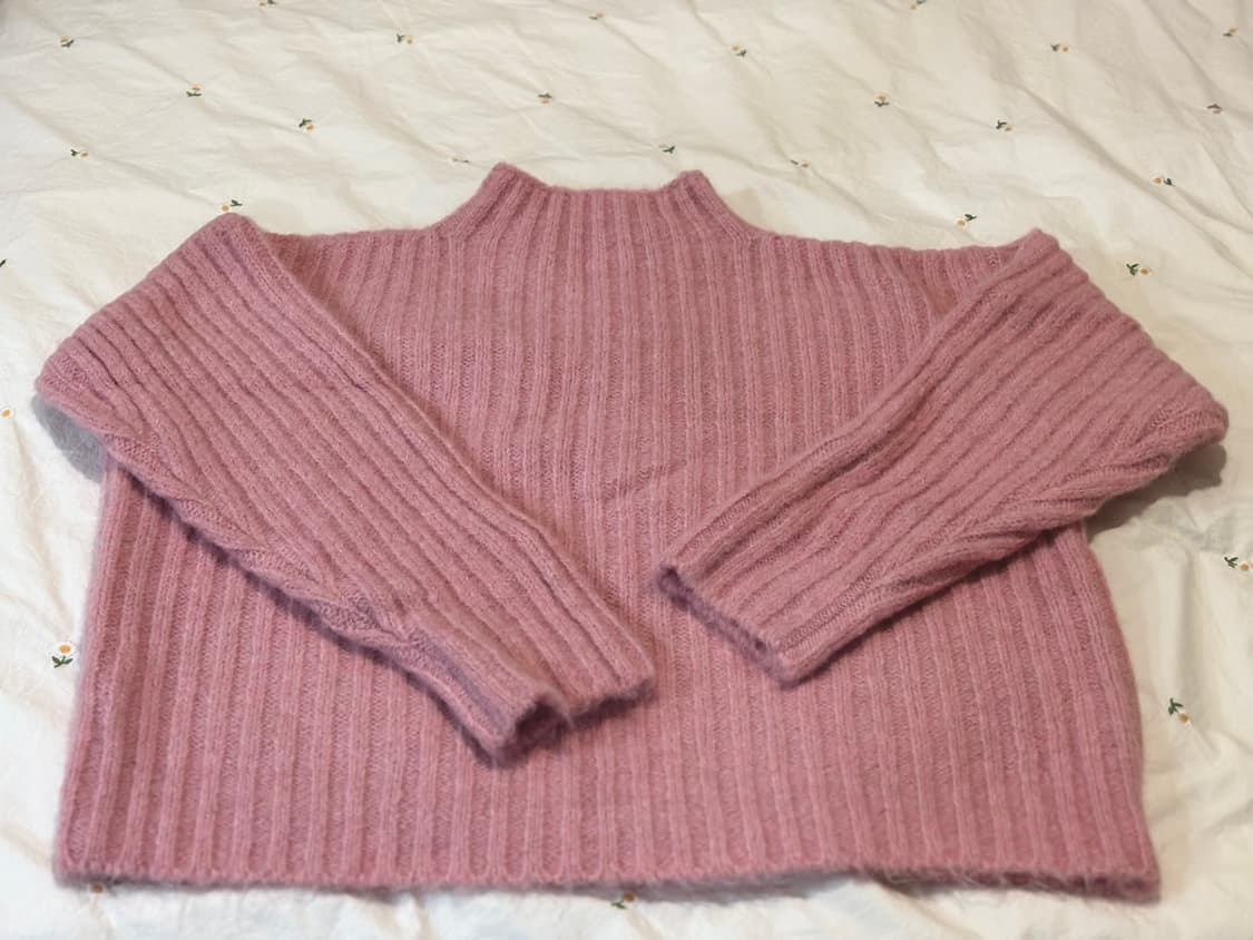 누아누 니트 터틀넥 풀오버 (새상품) 상품이미지5