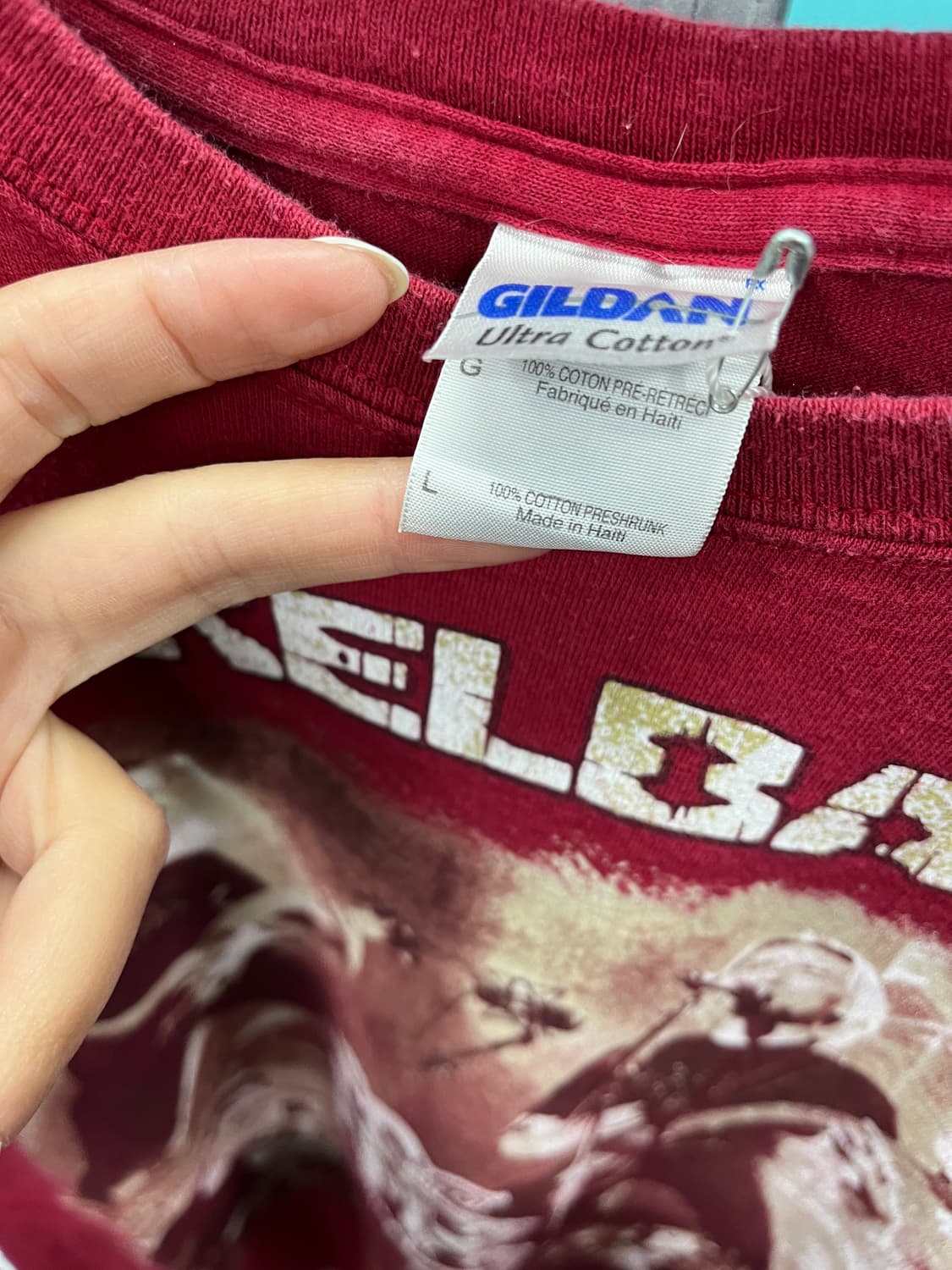 니켈백 투어 밴드티 L 상품이미지7