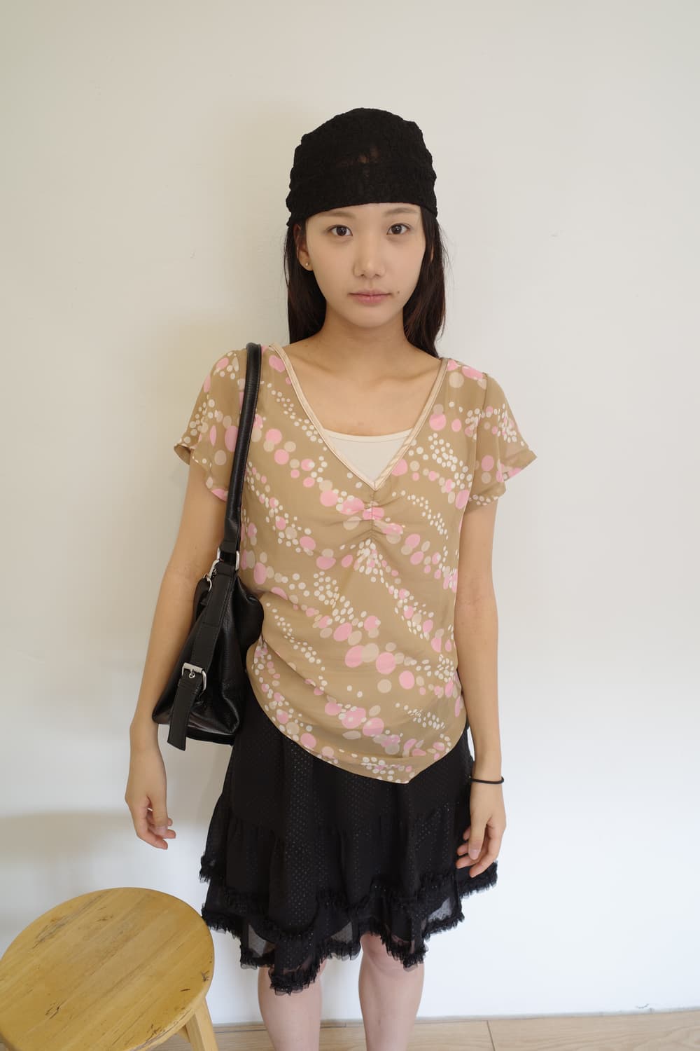dot frill skirt 상품이미지6