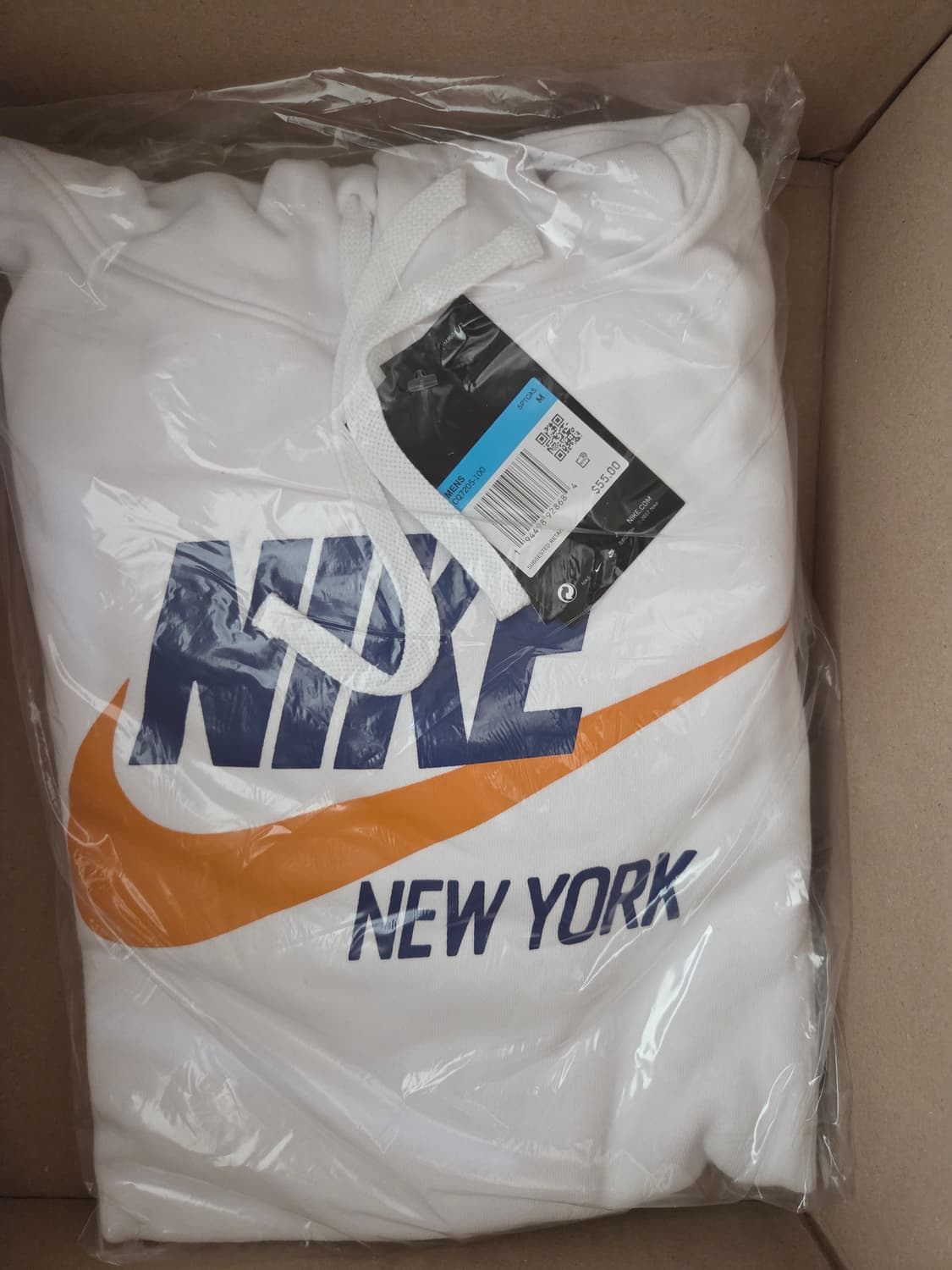 나이키 뉴욕 후드 M사이즈 새상품 상품이미지3