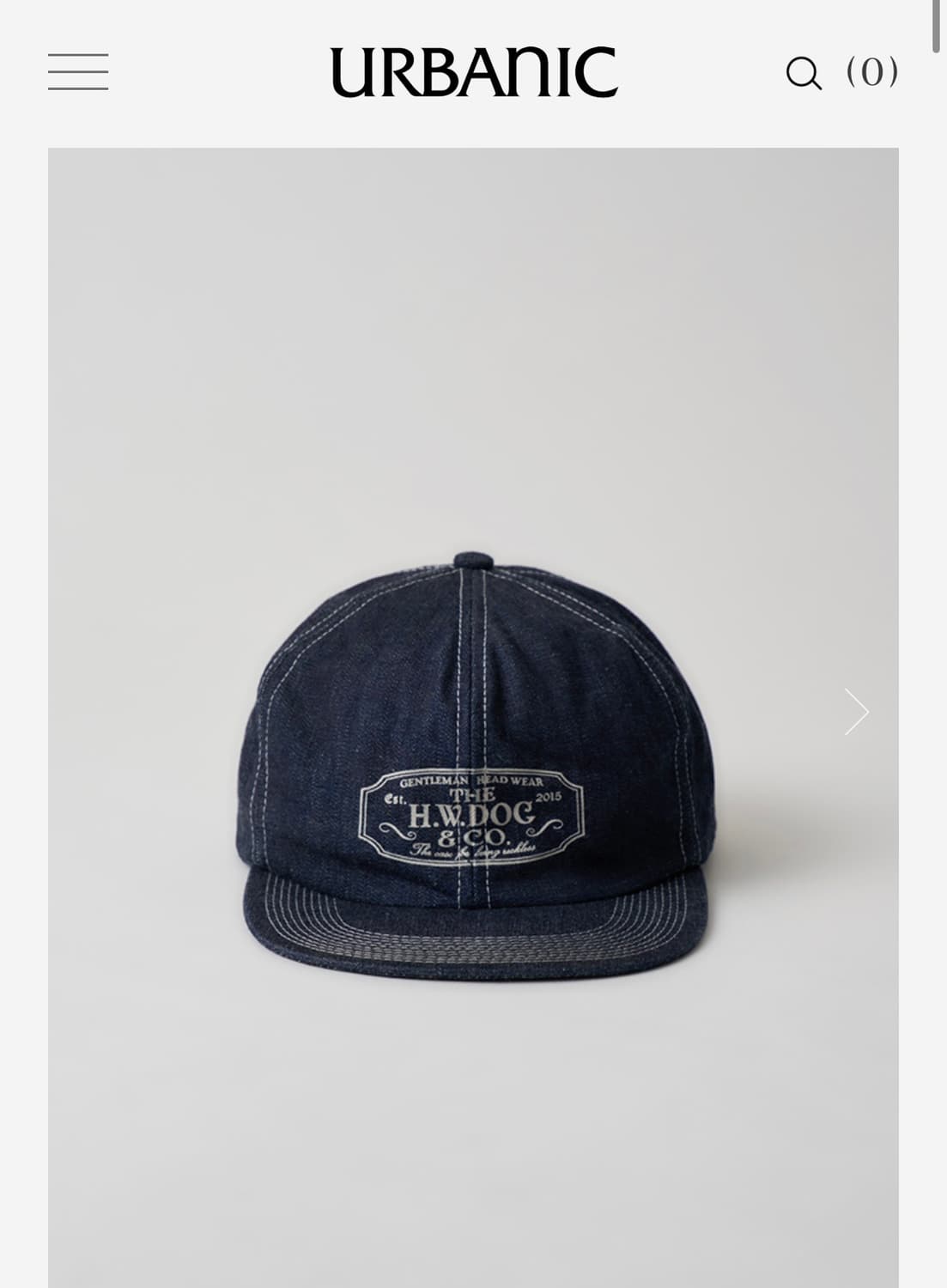 도그앤코 데님 캡 상품이미지1