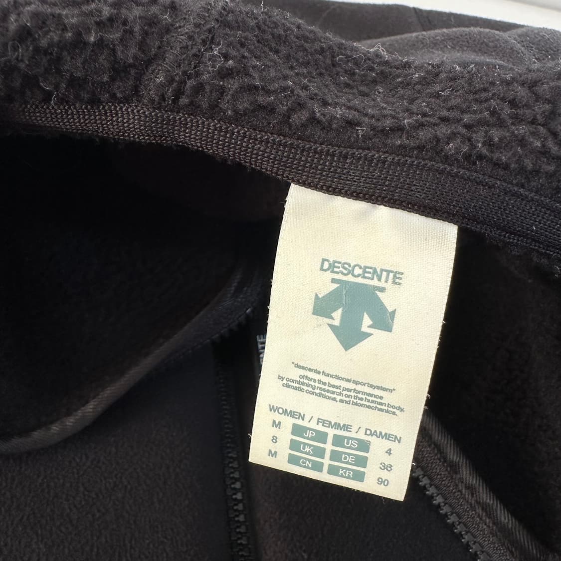 S 데상트 아우디 스위스 스키팀 후리스 후드집업 상품이미지4