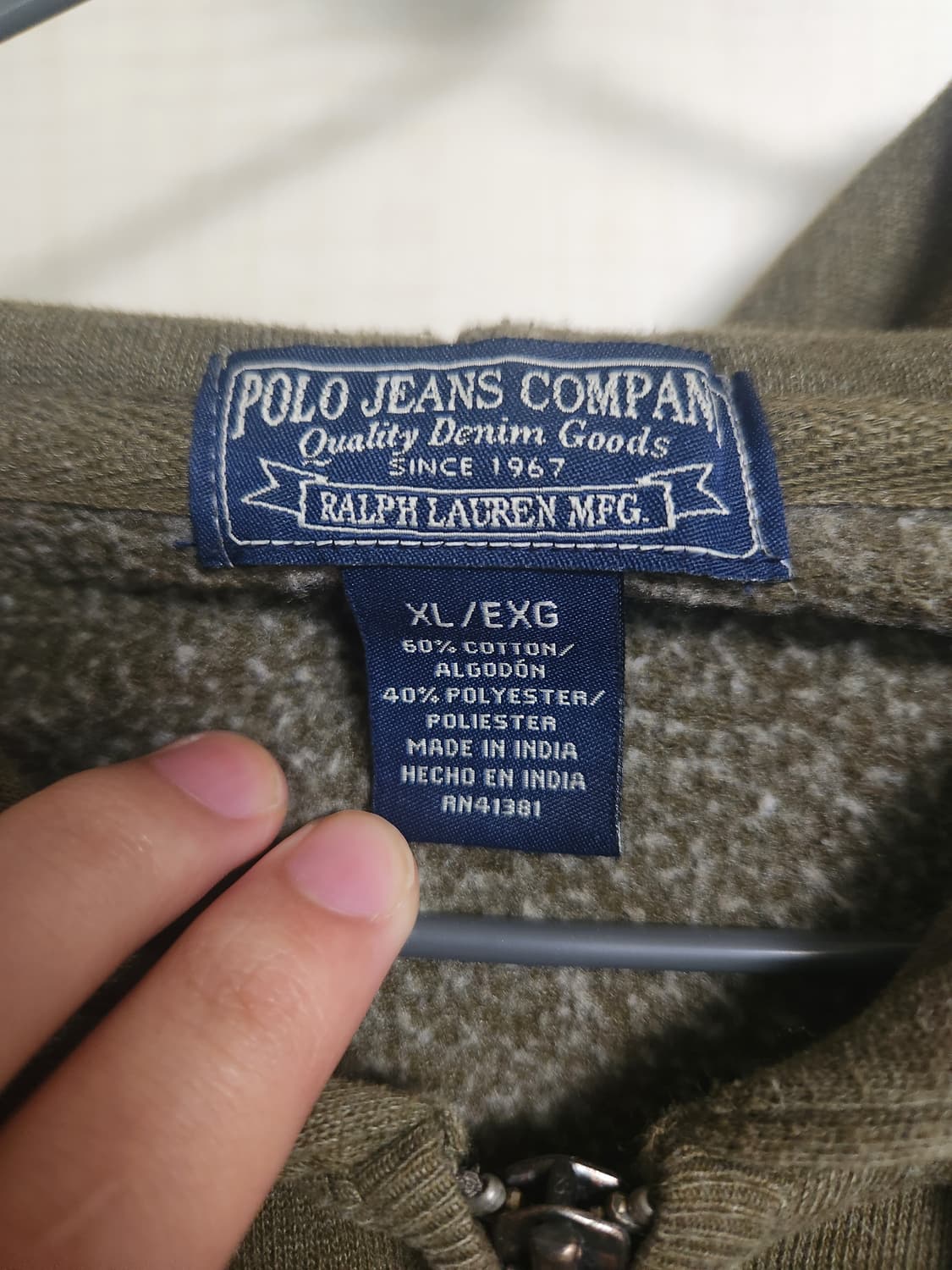 폴로진스 컴퍼니 후드집업 상품이미지3