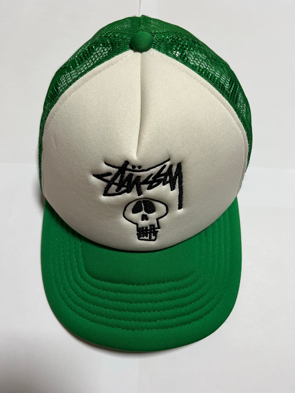 스투시 스컬 매쉬캡 상품이미지2