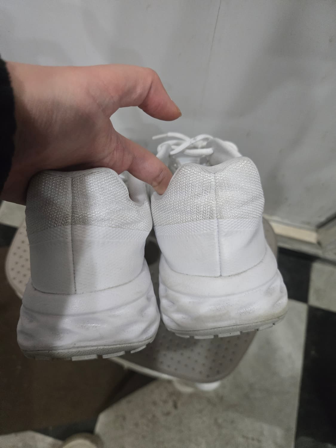 (사이즈280) NIKE 나이키 올화이트 신발! 깔끔한 스타일~ 상품이미지3
