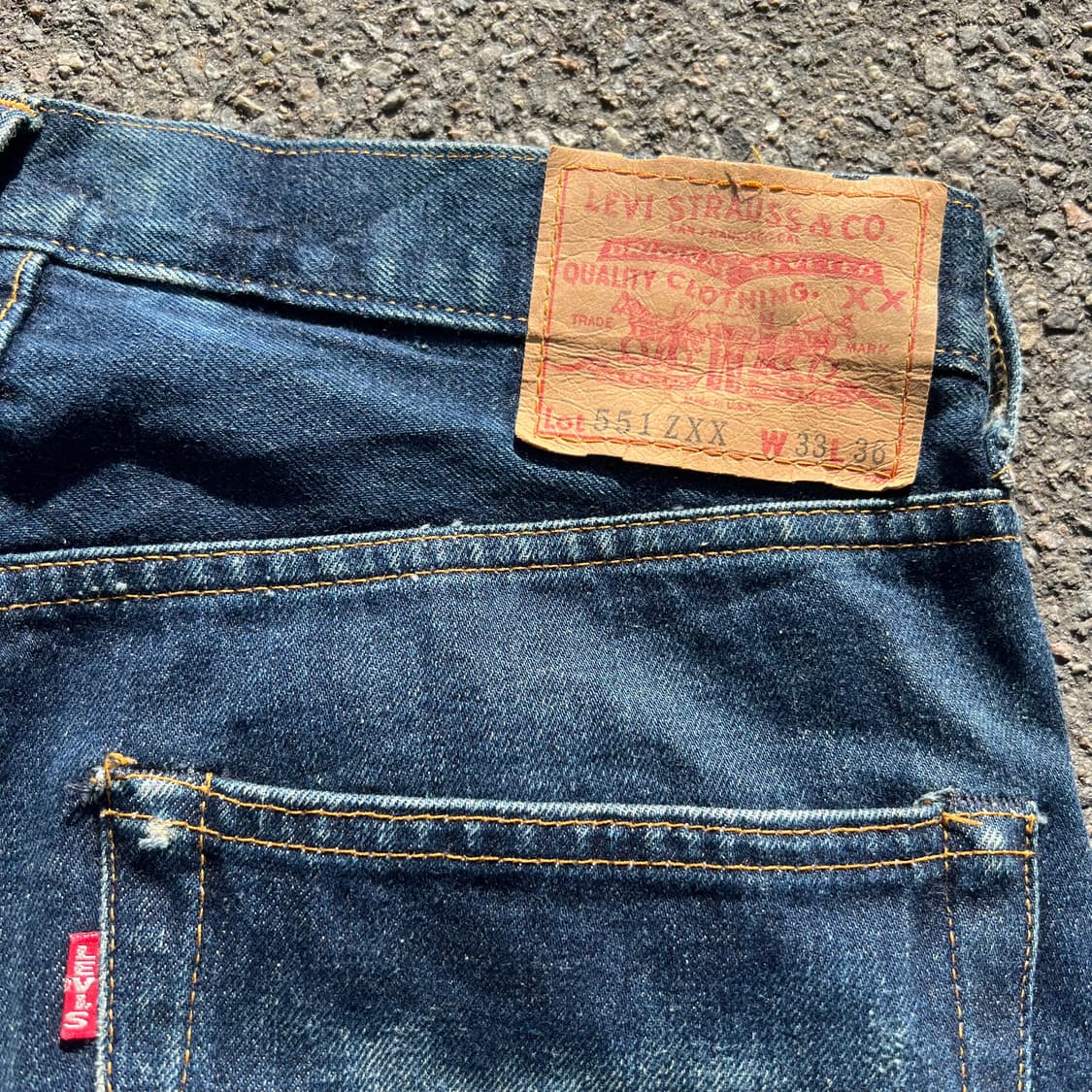 90’s 발렌시아판 리바이스 551ZXX 상품이미지8