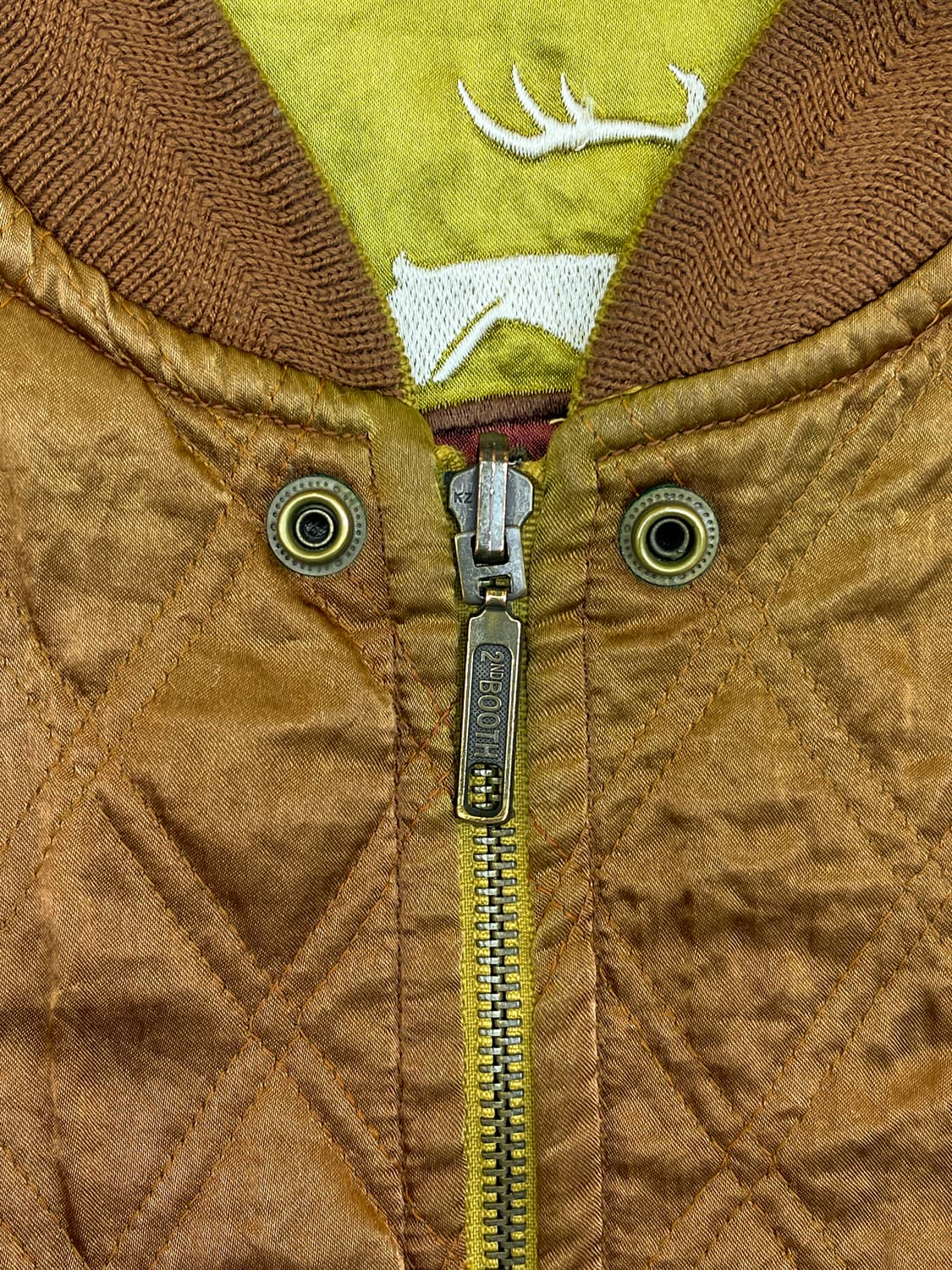 2nd Booth 90s 리버시블 퀼티드 블루종 상품이미지4