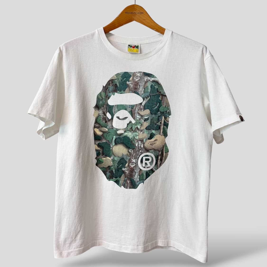 (L)Bape 베이프 카모 반팔티셔츠 상품이미지1