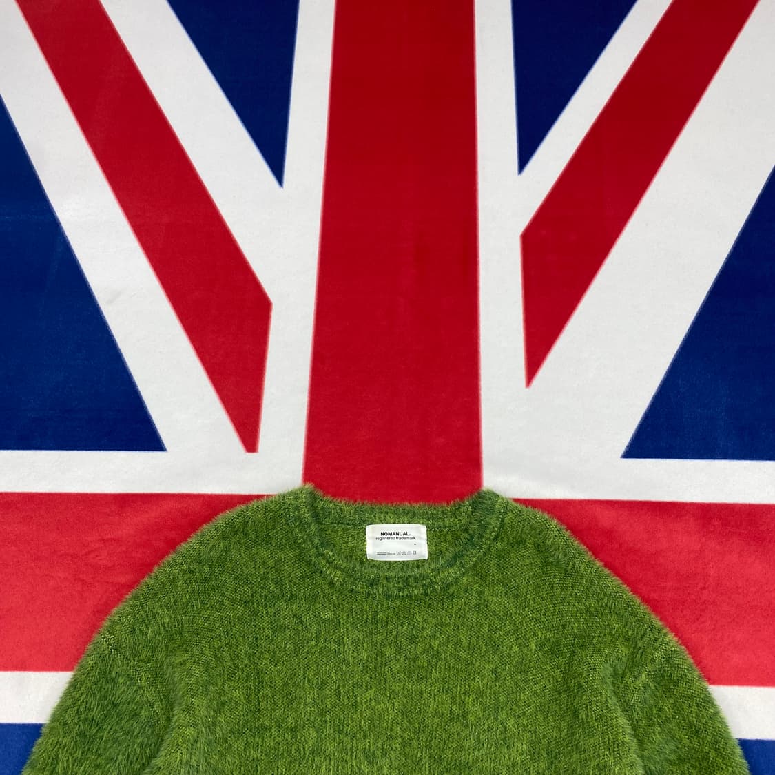  노매뉴얼 헤어리 크롭 니트M  상품이미지2