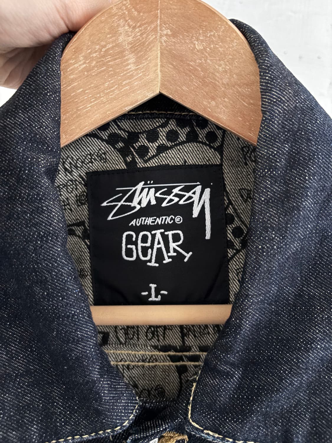 스투시 기어 스티치 데님 자켓 상품이미지3