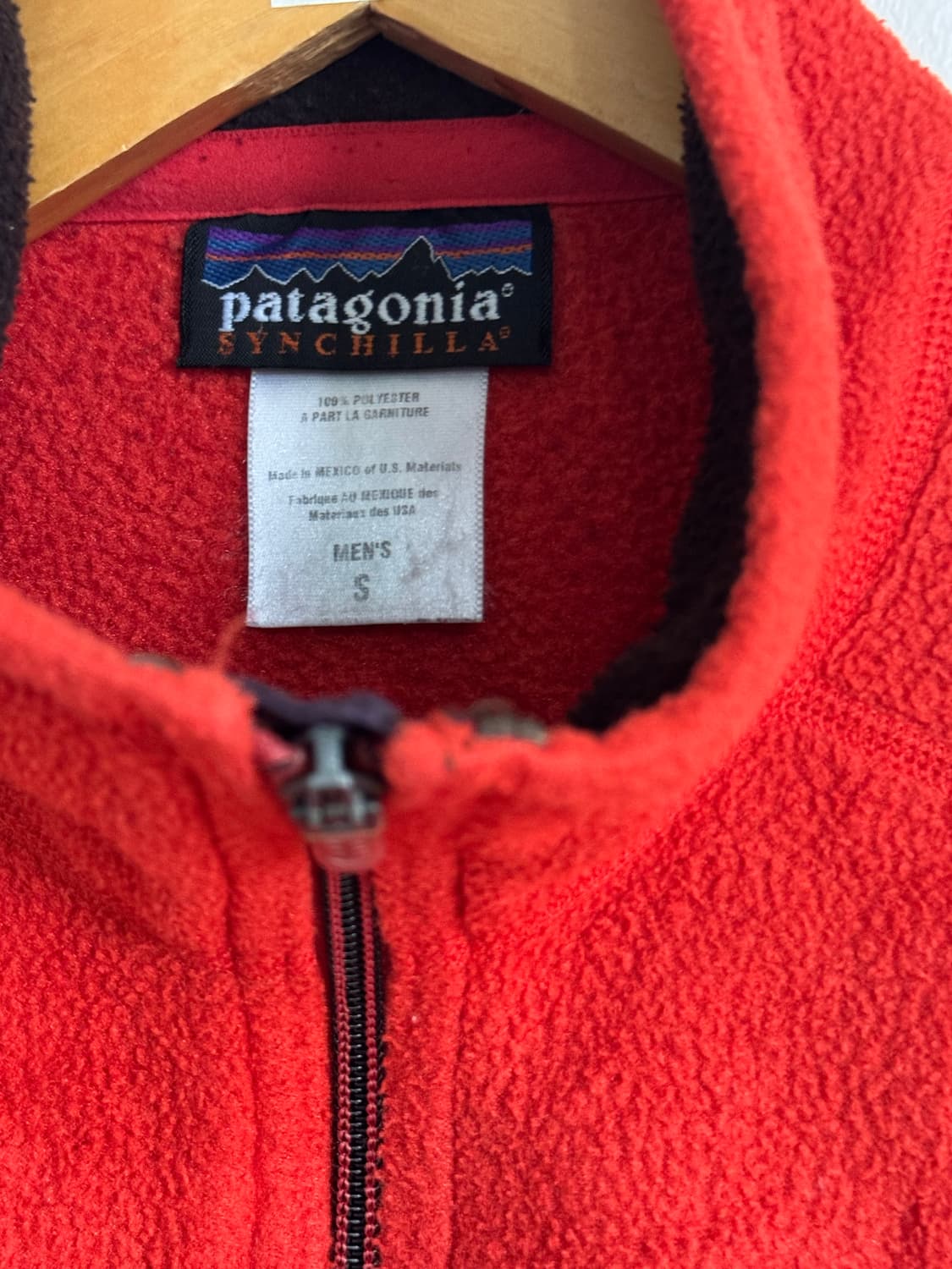 파타고니아 신칠라 Marsupial 하프집업 S 사이즈 상품이미지3