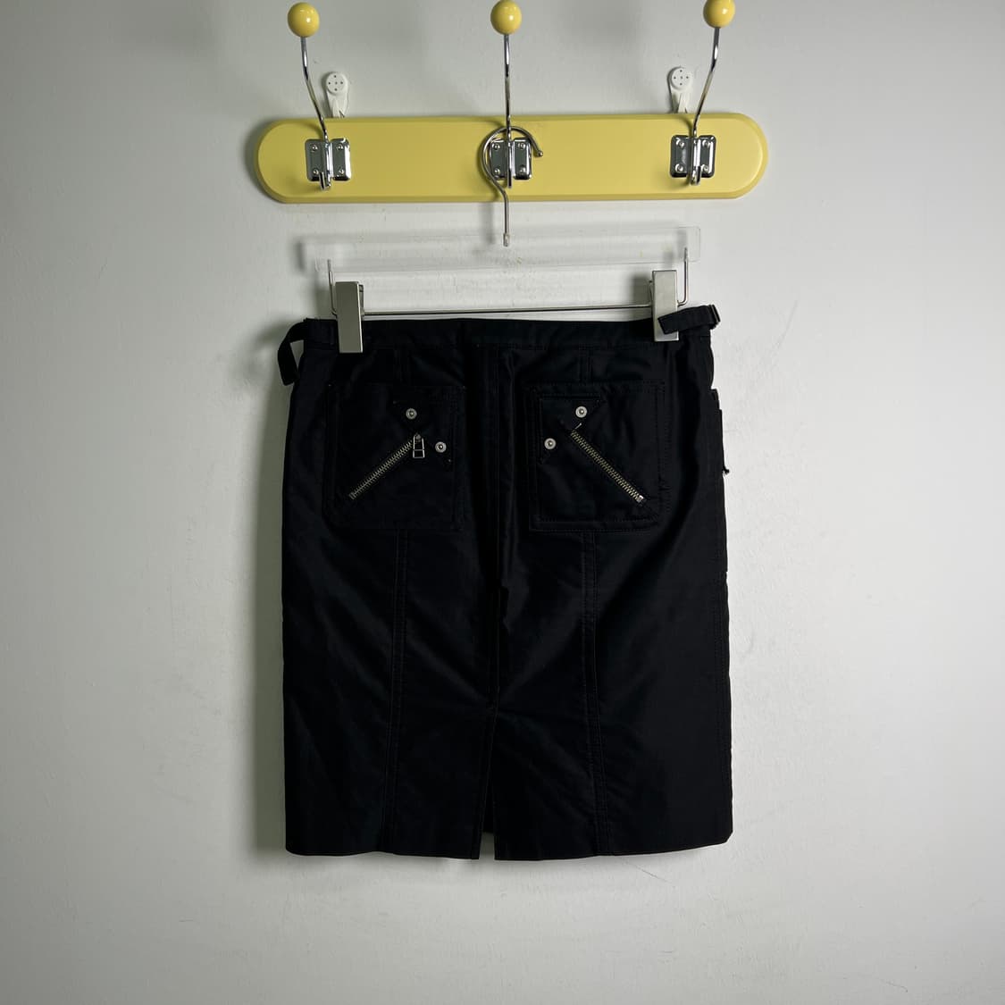 버버리 블루 라벨 블랙 미니스커트 36 상품이미지2