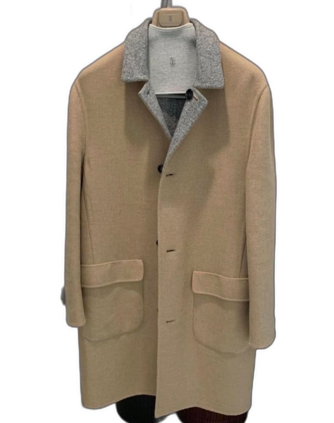 브루넬로 쿠치넬리 캐시미어 혼방 코트 52 상품이미지1