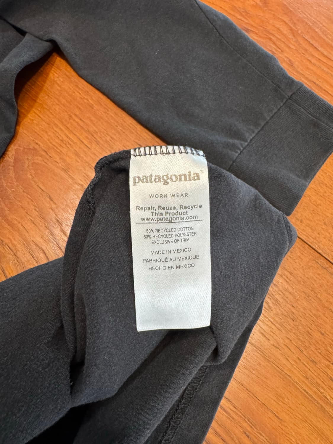 파타고니아 블랙 롱슬리브 티셔츠 L 상품이미지5
