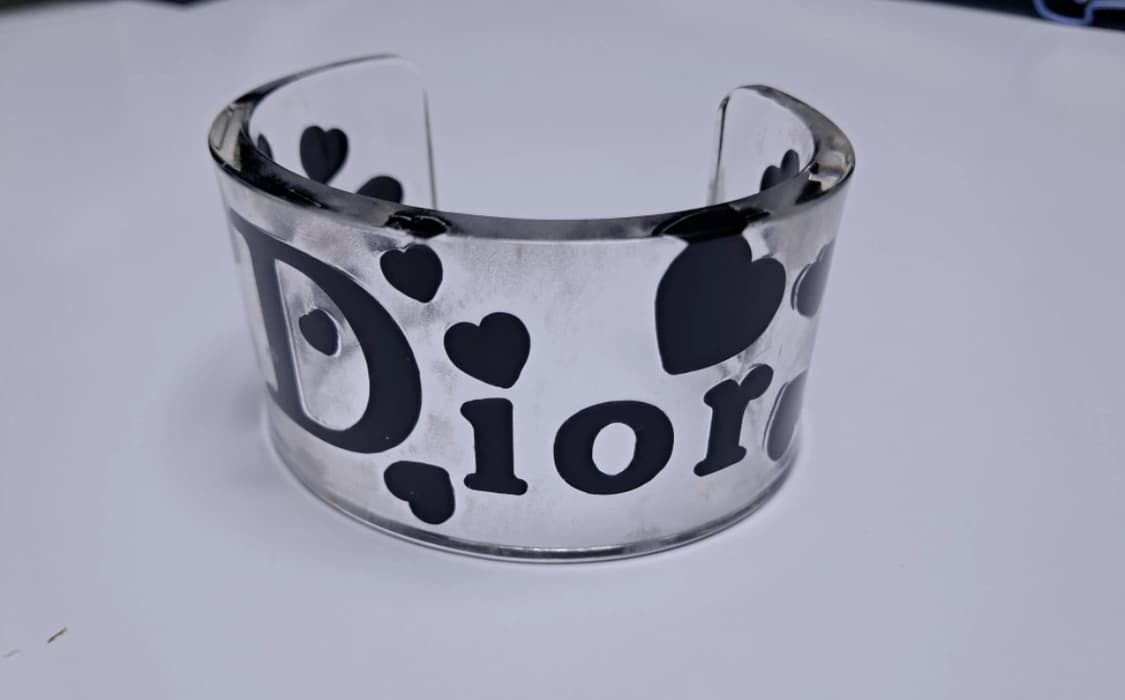 Dior 디올 투명 하트 뱅글 팔찌 브레이슬릿 상품이미지3