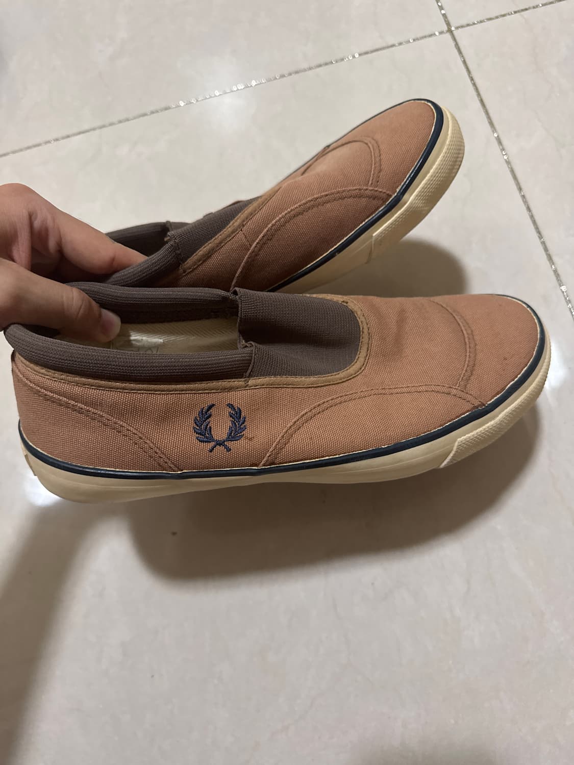 꼼데가르송X프레드페리 스니커스 (255~260) 상품이미지1