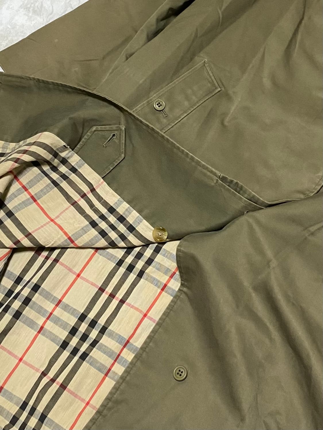 버버리 빈티지 코트 자켓 95 ~ 100 상품이미지5