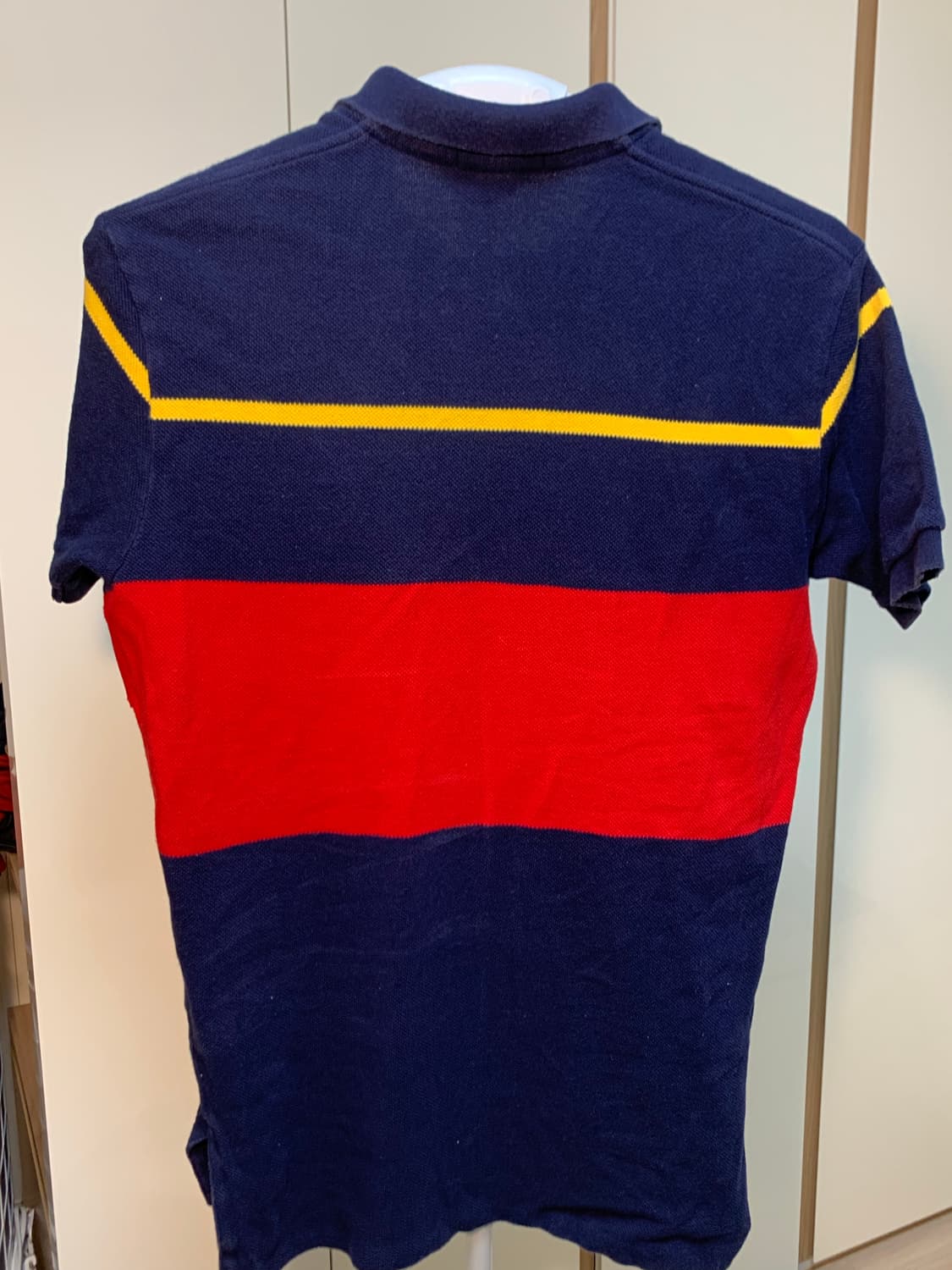 Polo 랄프로렌 셔츠 90년대 컬러블록 니트 F59 상품이미지2