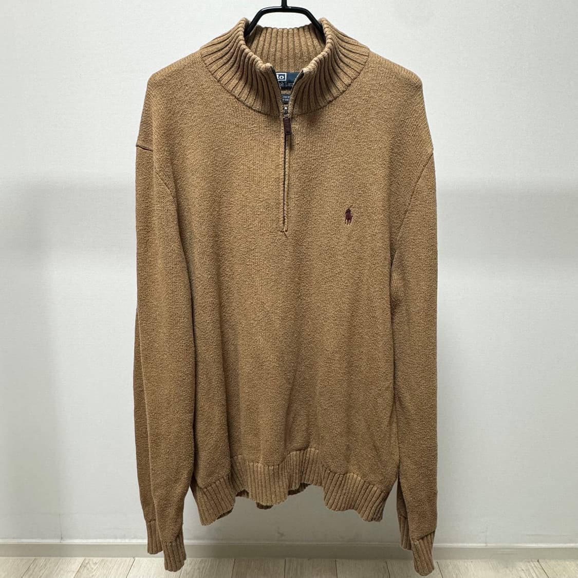 [L] 폴로 랄프로렌 하프 집업 니트 상품이미지1
