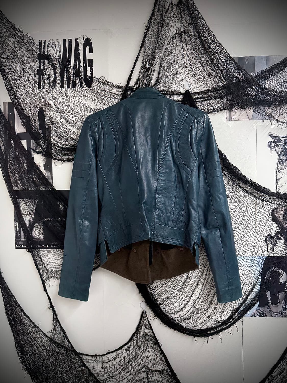 Real leather jacket 상품이미지4