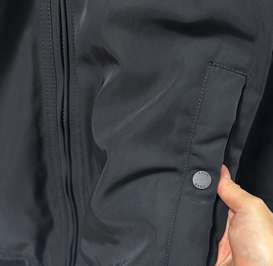 남성 블랙 블루종 자켓 L사이즈 상품이미지8