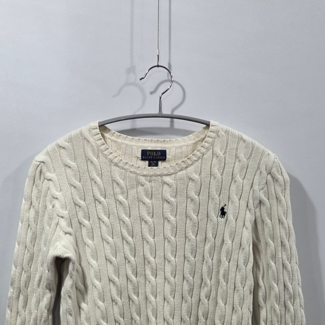 폴로랄프로렌 걸즈 케이블 니트 XL/16 상품이미지2