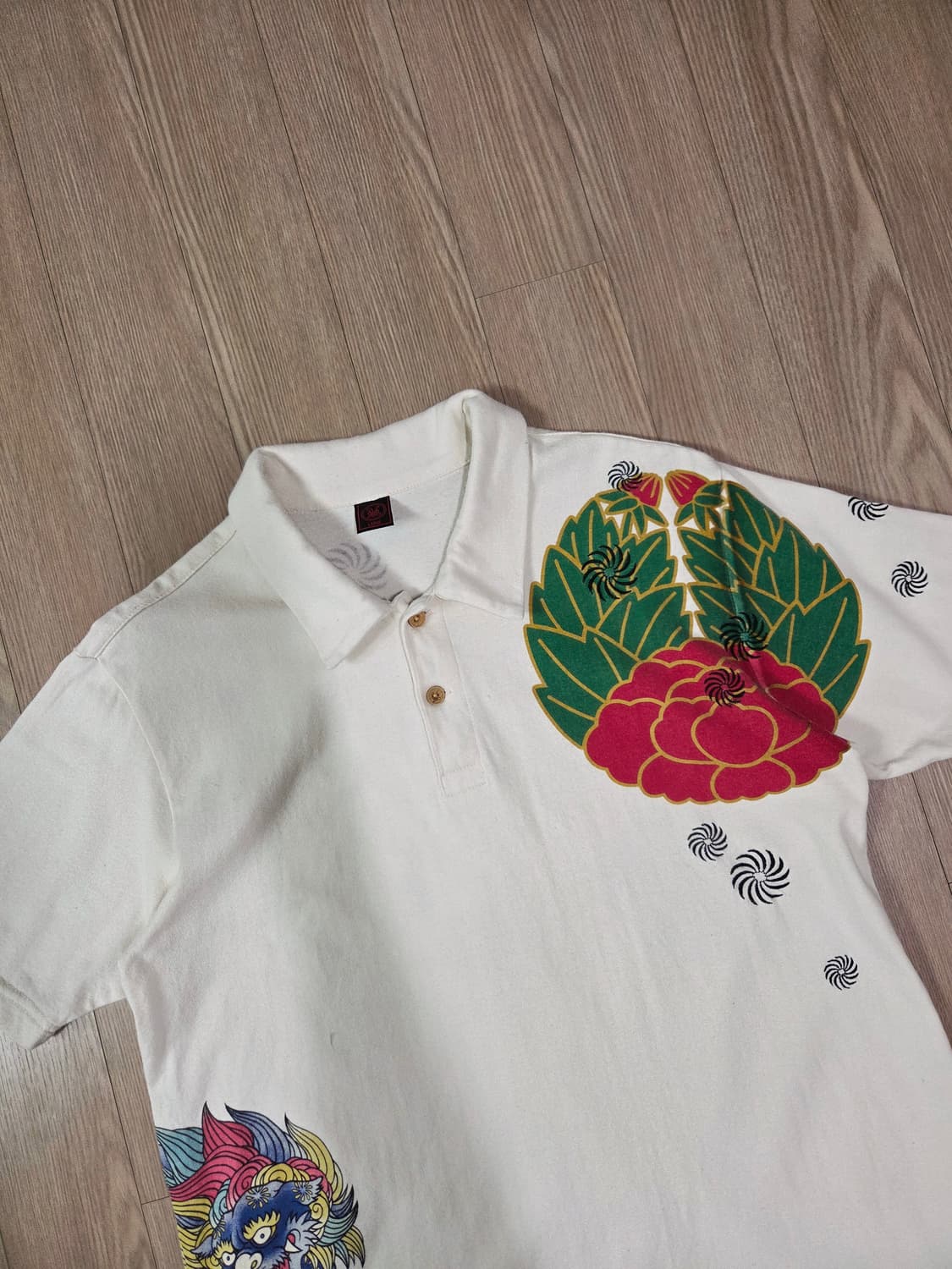 cropped heads 오리엔탈 칼라 티셔츠 상품이미지2