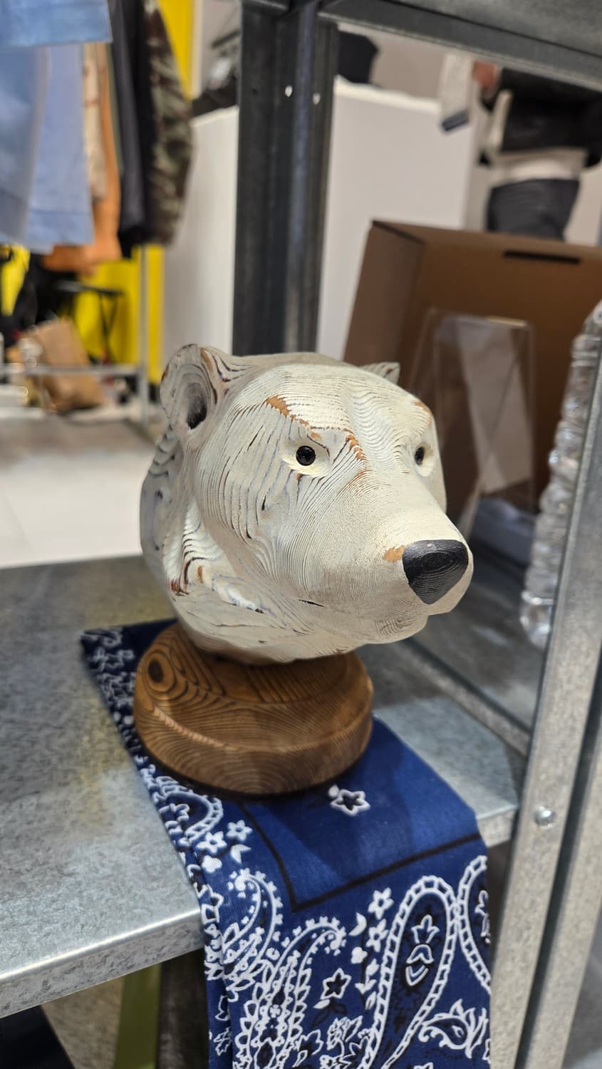 [Dulton]우드 동물 오브제_곰 상품이미지1