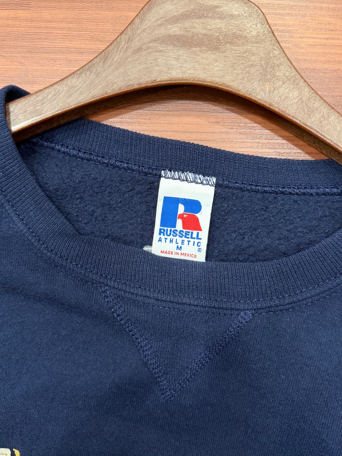 90-00s Russell 러셀 LUTHER Col. 스웻셔츠 상품이미지9
