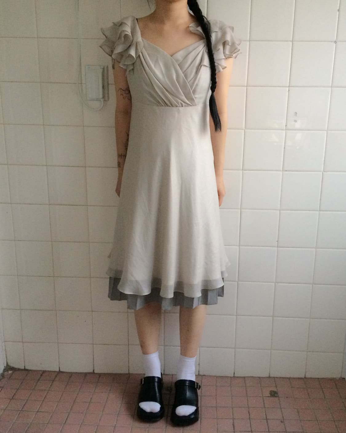 Fairy mood glitter frill onepiece 상품이미지1