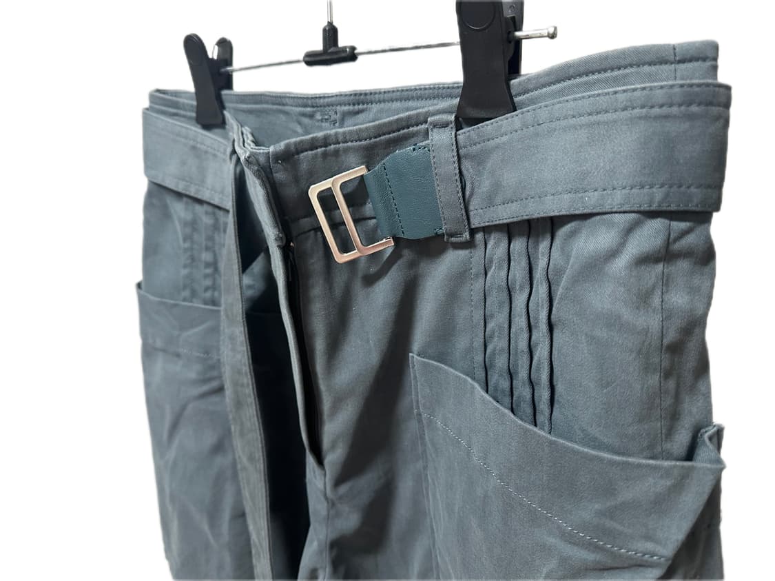 (새상품) system 하이웨스트 와이드 벨트 팬츠 상품이미지3