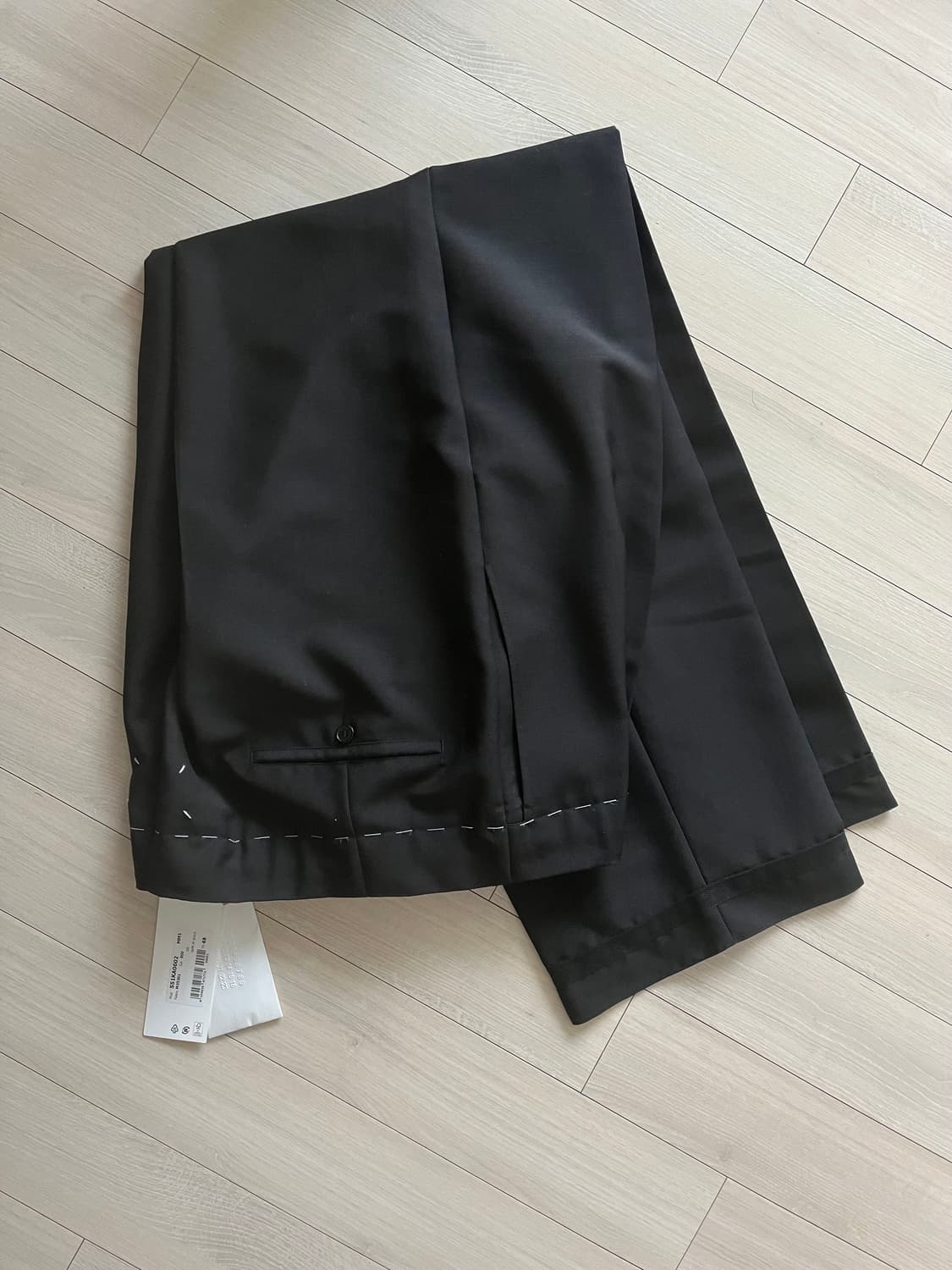 마르지엘라 블랙 와이드 팬츠 새상품 급처 상품이미지1