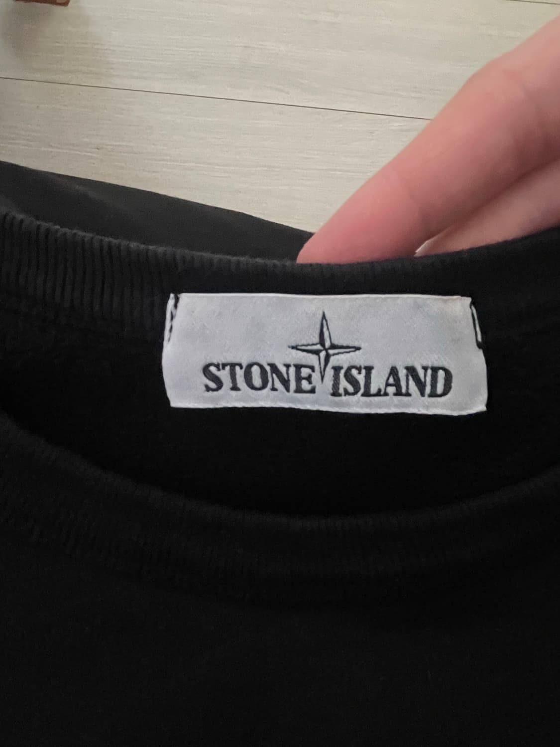 [XXL]스톤아일랜드 맨투맨 블랙 상품이미지3