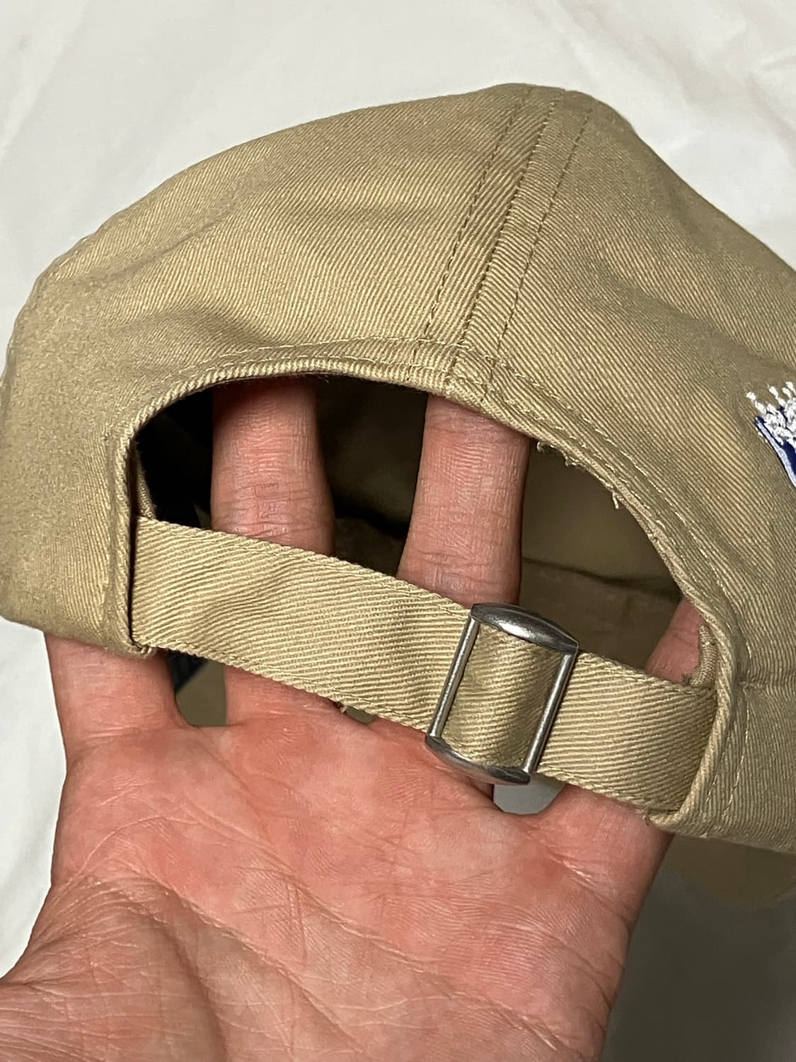 아더에러 X 자라 AZ 자수로고 셔링 볼캡 베이지 상품이미지4