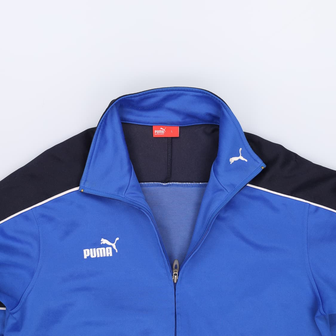 [L] 푸마 후면 빅로고 집업 저지 자켓 0105J 상품이미지3