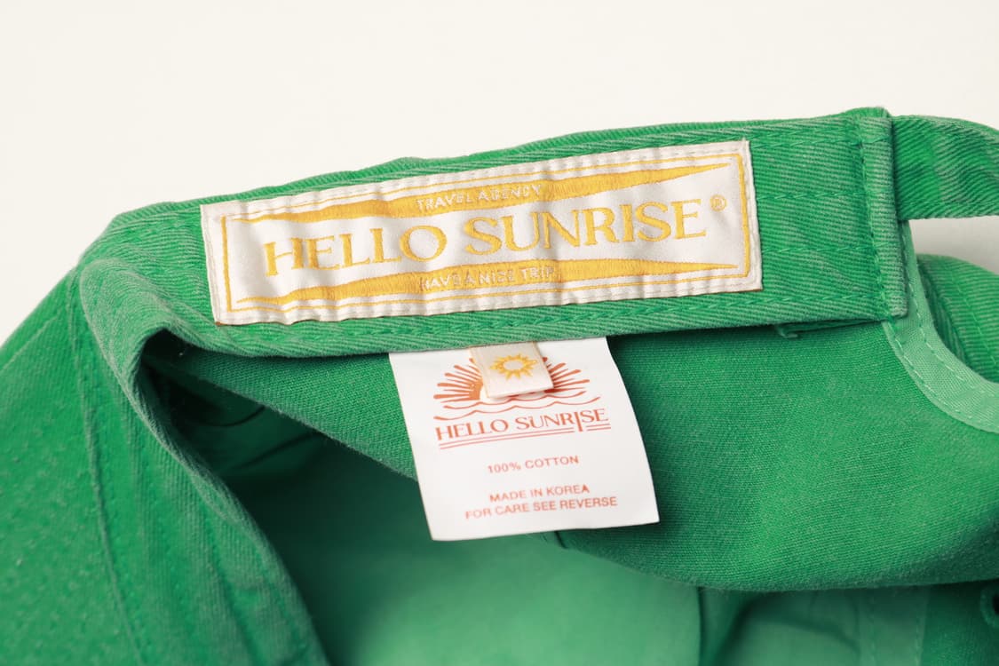 헬로선라이즈 투톤 워시드 6패널 캡 모자 상품이미지5