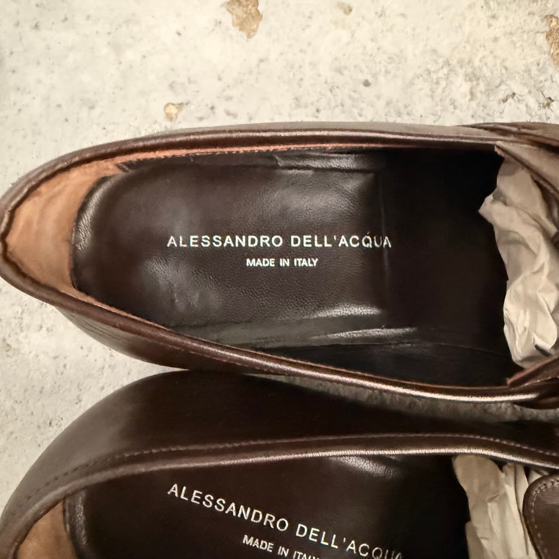 ALESSANDRO DELL’ACQUA 로퍼 43 상품이미지6