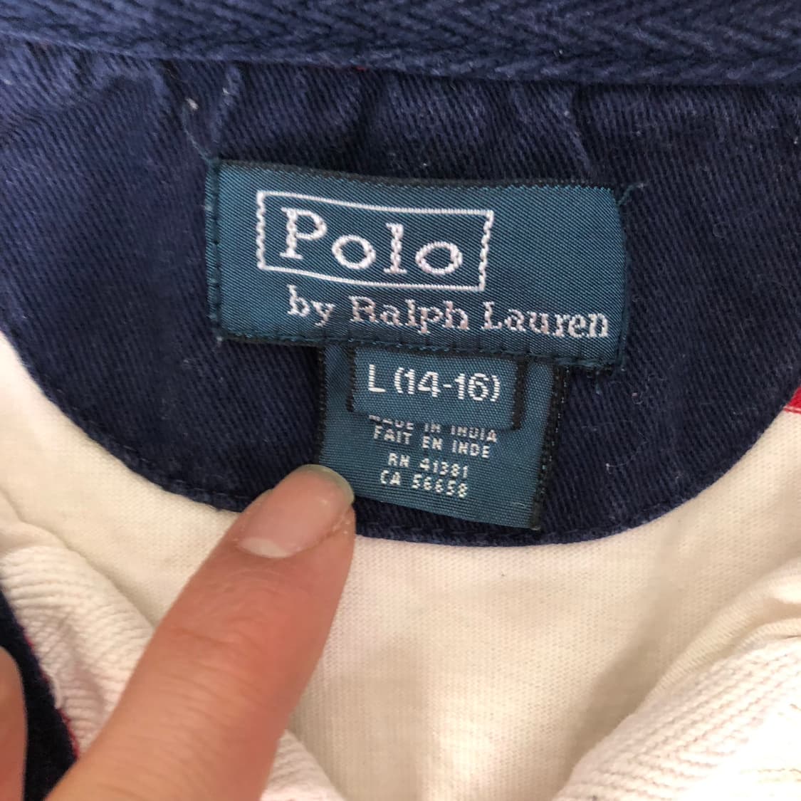 폴로랄프로렌 빅포니 럭비티셔츠  상품이미지4