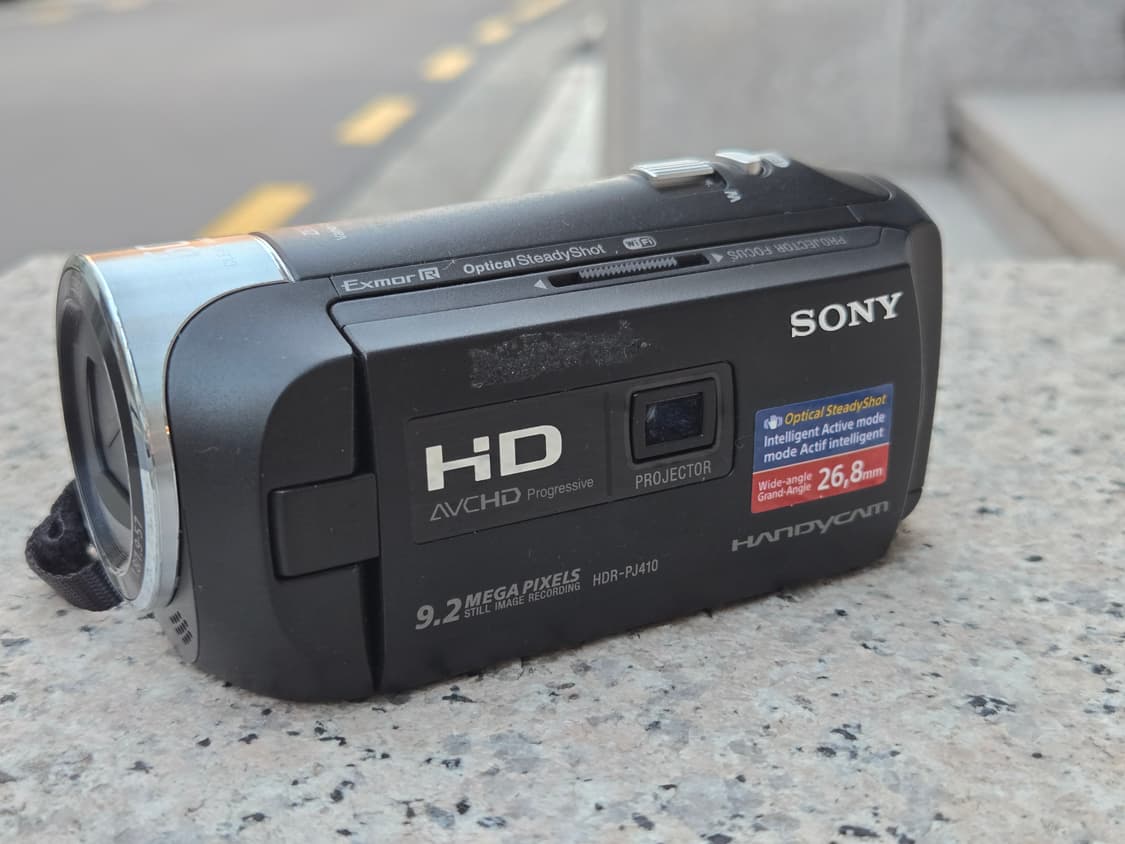 소니 빔프로젝터 캠코더 HDR-PJ410 상품이미지1