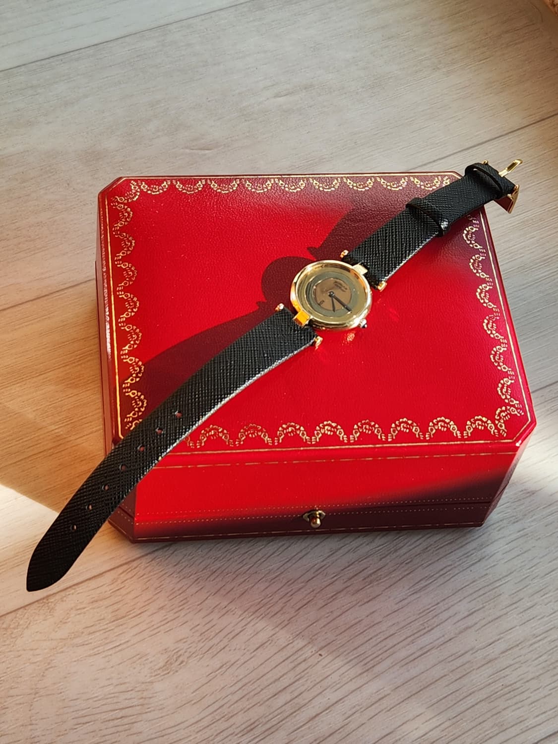 레어] 까르띠에 빈티지 머스트 방돔(vendome) 트리니티 다이얼 시계 상품이미지2