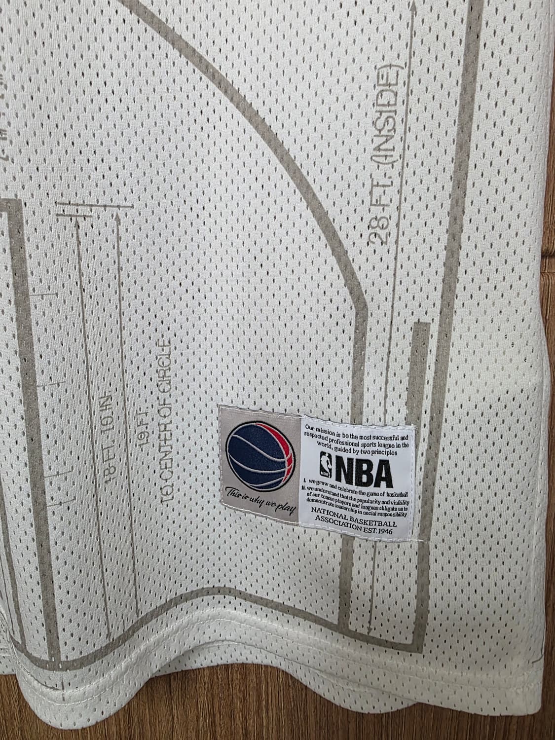 NBA 시카고불스 메쉬 슬리브리스 민소매 티셔츠 XL 상품이미지4