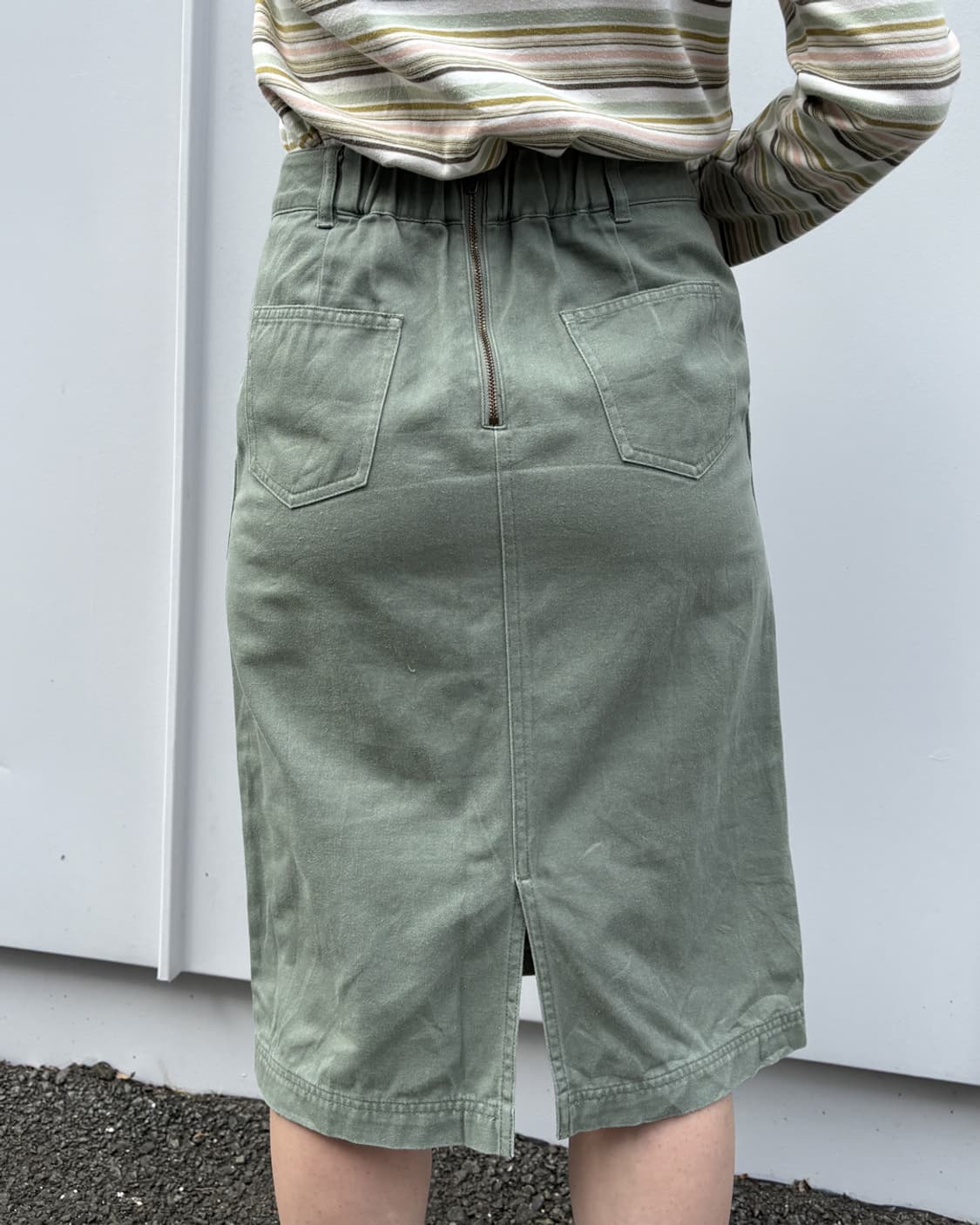 일본빈티지 GLACIER 롱스커트 상품이미지2