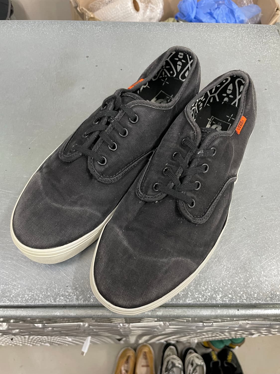 반스 마데로 트윌 블랙 us9 (gr-4589) 상품이미지2