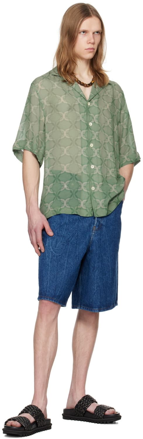 드리스반노튼 데님 쇼츠 상품이미지4