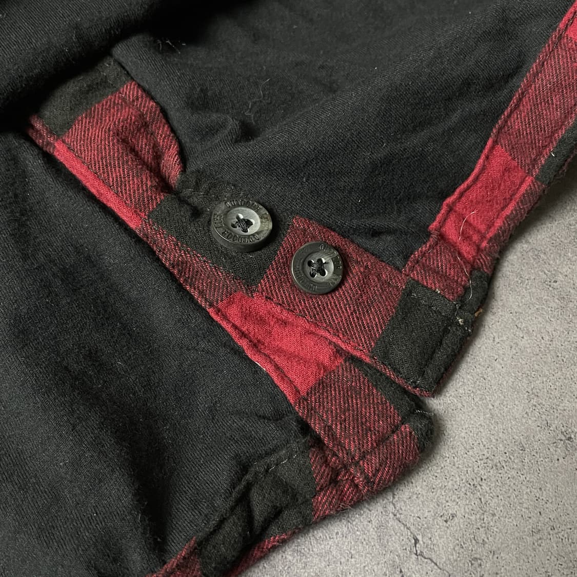 OUTDOOR LIFE 빈티지 체크 플란넬 후드 자켓 A00338 상품이미지5