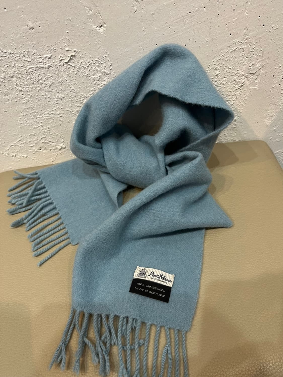 Made In Scotland Melrose 램스울 머플러 상품이미지1