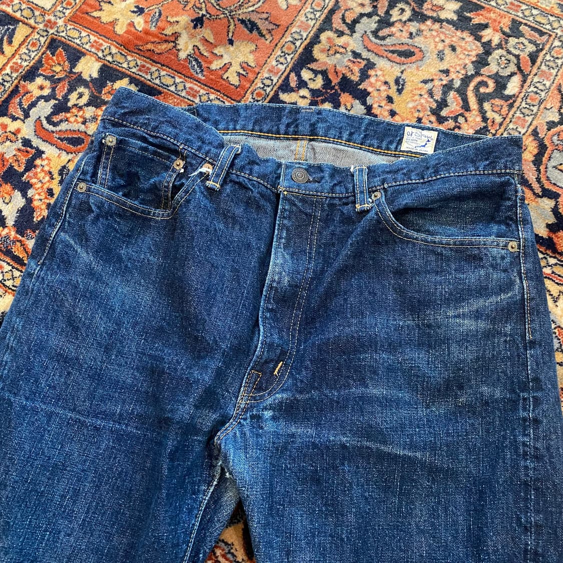 🌊Orslow 107 denim pants size 4 상품이미지3